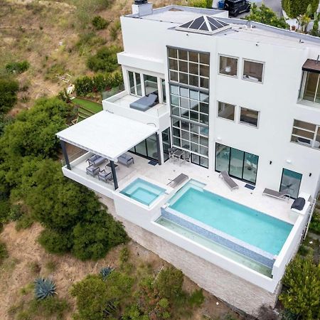 Hollywood Hills Villa Incredible Views Infinity Pool Los Angeles Exterior photo