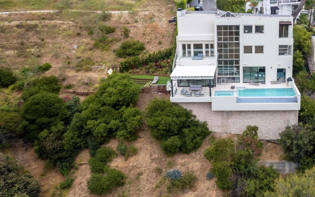 Hollywood Hills Villa Incredible Views Infinity Pool Los Angeles Exterior photo