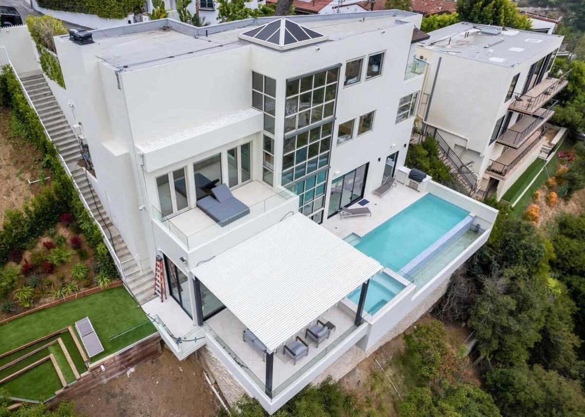 Hollywood Hills Villa Incredible Views Infinity Pool Los Angeles Exterior photo