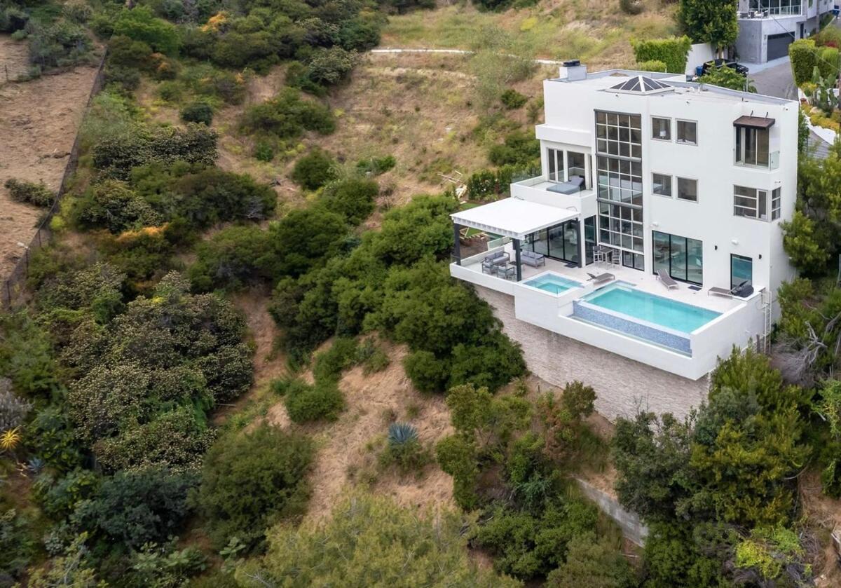 Hollywood Hills Villa Incredible Views Infinity Pool Los Angeles Exterior photo