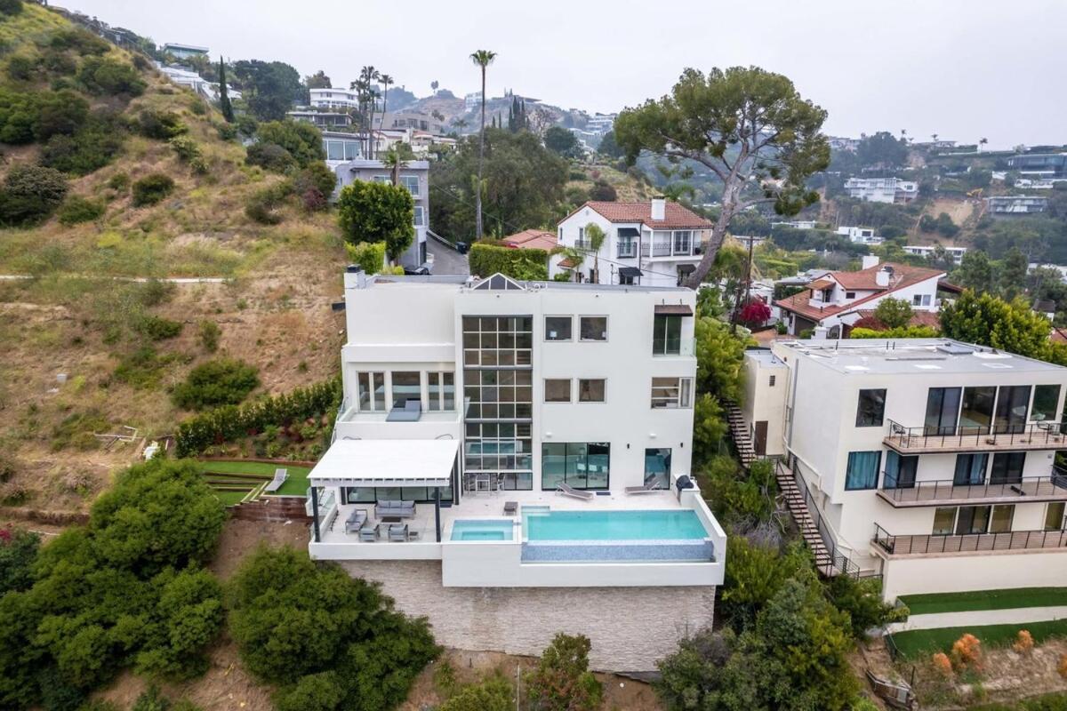 Hollywood Hills Villa Incredible Views Infinity Pool Los Angeles Exterior photo