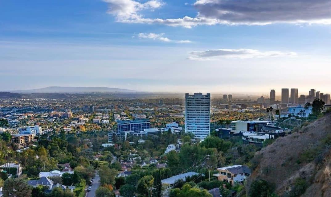 Hollywood Hills Villa Incredible Views Infinity Pool Los Angeles Exterior photo